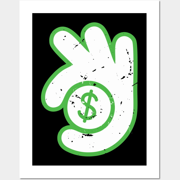 dollar done right Wall Art by creatorsubuh